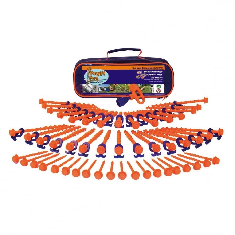 Peggy Peg Starterskit Schroefharingen 1 Peggy Peg Starterskit Schroefharingen