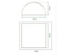 Coleman Event Shelter M Partytent Groen -Home Decor Winkel 41078 coleman event shelter m 3 x 3 m