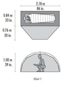 MSR Elixir 1 / 1 Persoons Tent Groen -Home Decor Winkel 41147 msr elixir 1 1 persoons tent