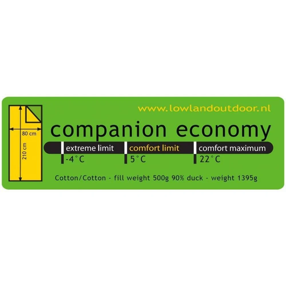Lowland Companion Economy Deken Slaapzak Dons Rood 3 Lowland Companion Economy Deken Slaapzak Dons Rood - Afbeelding 3