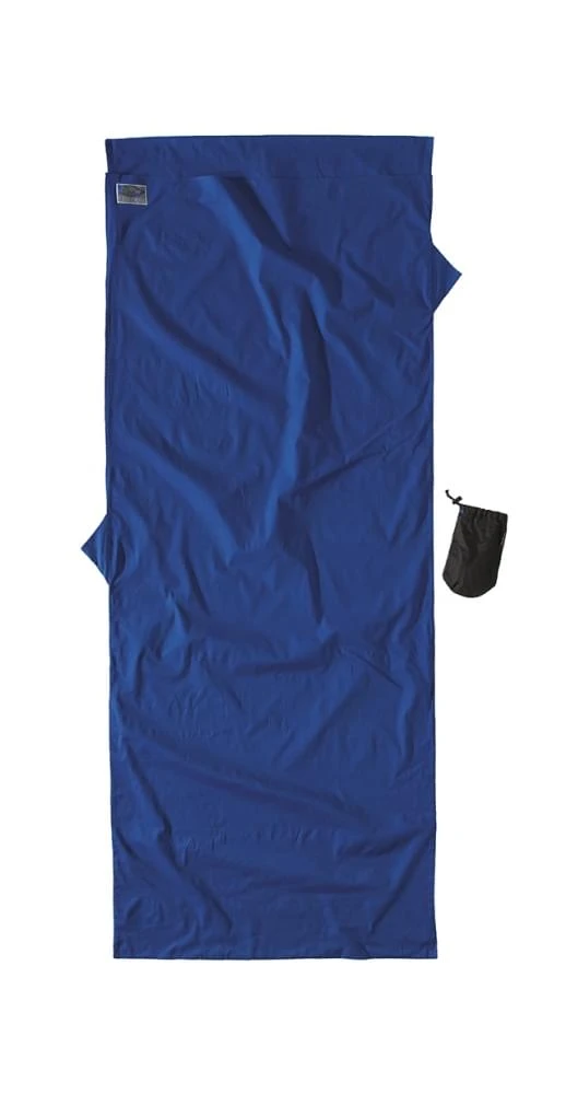 Cocoon Travelsheet Katoen Lakenzak Blauw 1 Cocoon Travelsheet Katoen Lakenzak Blauw
