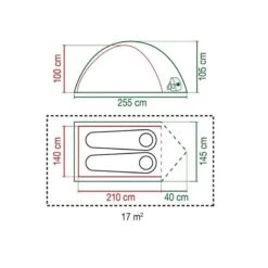 Coleman Kobuk Valley 2 / 2 Persoons Tent - Groen -Home Decor Winkel 68734 coleman kobuk valley 2 2 persoons tent