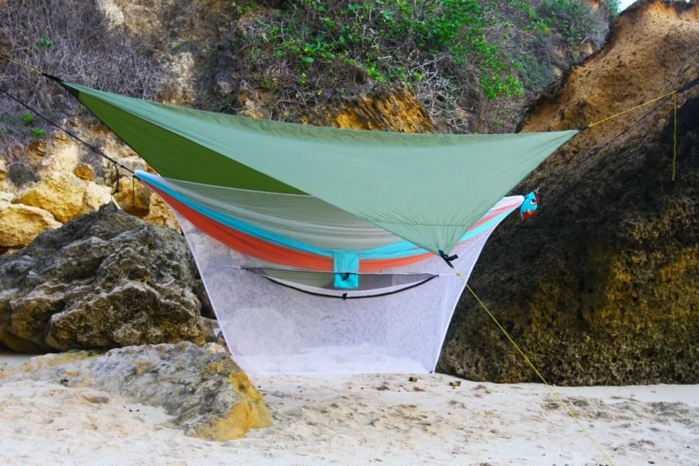 Ticket To The Moon Hangmat Mosquito Net - Wit 4 Ticket To The Moon Hangmat Mosquito Net - Wit - Afbeelding 4