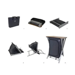 Defa Easy Folding Bamboe 60 X 49 X 82 Campingkast -Home Decor Winkel 69335 defa easy folding60 x 49 x 82 campingkast