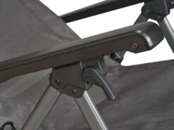 Isabella Freja Relaxstoel Donkergrijs -Home Decor Winkel 73911 isabella freja relax vouwstoel