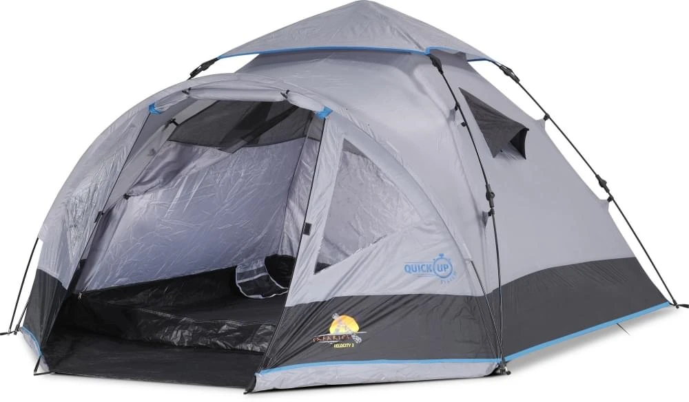 Safarica Velocity 3 - 3 Persoons Tent Grijs 1 Safarica Velocity 3 - 3 Persoons Tent Grijs