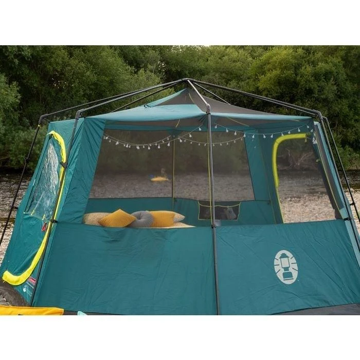 Coleman Octagon BlackOut - 8 Persoons Tent Groen 2 Coleman Octagon BlackOut - 8 Persoons Tent Groen - Afbeelding 2