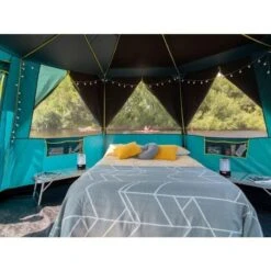 Coleman Octagon BlackOut - 8 Persoons Tent Groen 5 Coleman Octagon BlackOut - 8 Persoons Tent Groen -Home Decor Winkel 75851 coleman octagon blackout 8 persoons tent