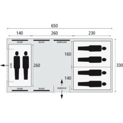 Bardani Porto Grande 650 RSTC - 6 Persoons Tent Beige -Home Decor Winkel 77413 bardani porto grande 650 rstc 6 persoons tent