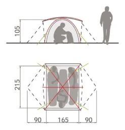Vaude Campo 3P 3 Persoons Tent -Home Decor Winkel 78547 vaude campo 3p 3 persoons tent