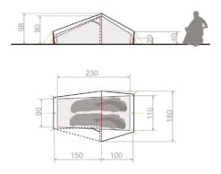 Vaude Lizard Seamless 1P / 1 Persoons Tent Groen -Home Decor Winkel 78552 vaude lizard seamless 1p 1 persoons tent
