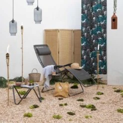 Lafuma RSXA Clip Batyline XL Relaxstoel Zwart -Home Decor Winkel 81290 lafuma rsxa clip batyline xl relaxstoel