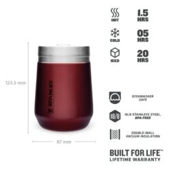 Stanley The Everyday GO Tumbler 0,3L Rood -Home Decor Winkel 82141 stanley the everyday go tumbler 03l