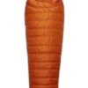 RAB Ascent 300 Long Mummy Slaapzak Dons Oranje