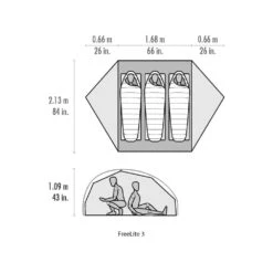 MSR FreeLite 3 / 3 Persoons Tent Groen -Home Decor Winkel 84991 msr freelite 3 3 persoons tent