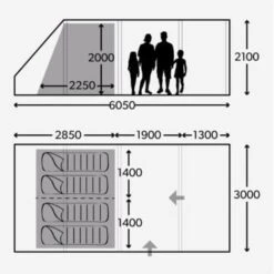 Dometic Rarotonga FTT 401 TC 4-persoons Opblaastent -Home Decor Winkel 85417 dometic rarotonga ftt 401 tc 4 persoons opblaastent