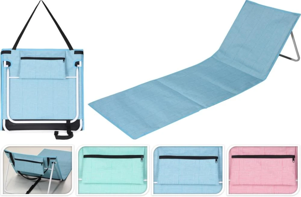 ML Strandmat Met Rugsteun 1 ML Strandmat Met Rugsteun
