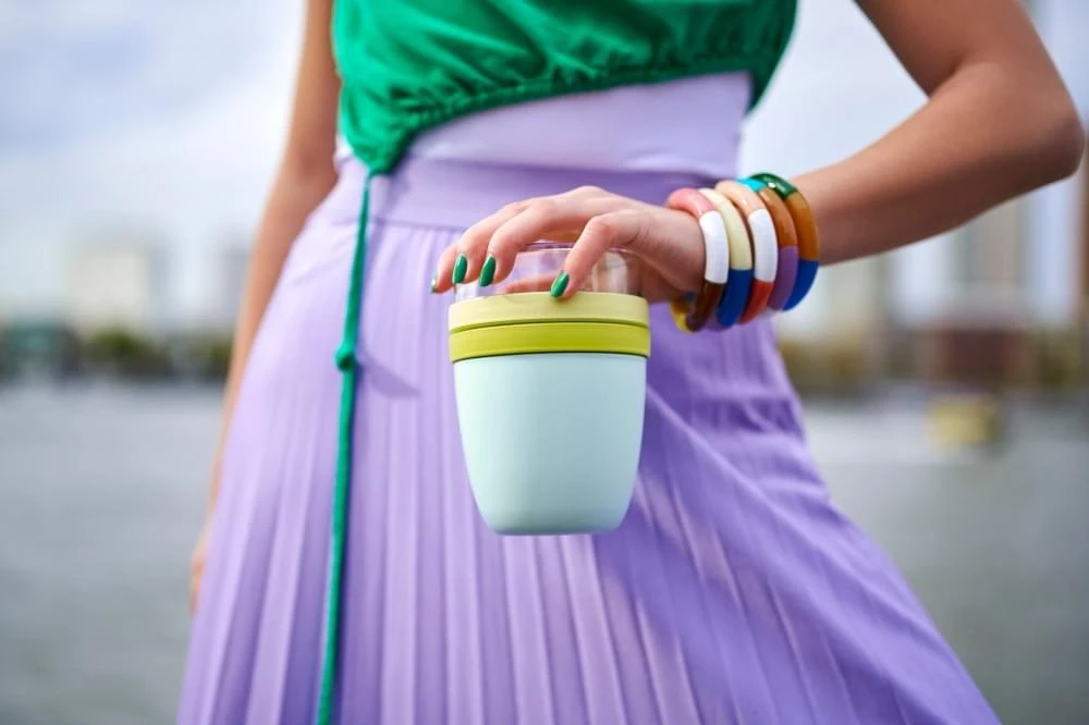 Mepal Lunchpot Ellipse Vibe Groen 2 Mepal Lunchpot Ellipse Vibe Groen - Afbeelding 2