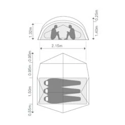Exped Outer Space III / 3 Persoons Tent -Home Decor Winkel 92145 exped outer space iii