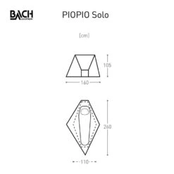 Bach PioPio Solo Tent UL Oranje -Home Decor Winkel 96028 bach piopio solo tent ul