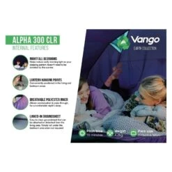 Vango Alpha 300 CLR / 3 Persoons Tent Blauw -Home Decor Winkel 96959 vango alpha 300 clr 3 persoons tent
