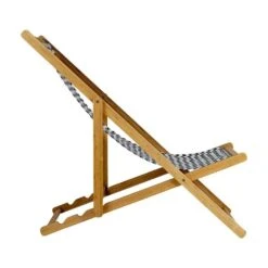 Bo-Camp Soho Bamboe Strandstoel Zwart -Home Decor Winkel 97877 bo camp urban outdoor soho bamboe strandstoel