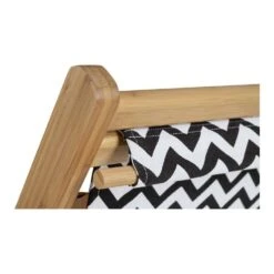 Bo-Camp Soho Bamboe Strandstoel Zwart -Home Decor Winkel 97880 bo camp urban outdoor soho bamboe strandstoel