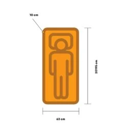 Campguru Beatle Stretch 10 Slaapmat Blauw -Home Decor Winkel 98287 campguru beatle stretch 10 slaapmat