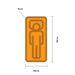 Human Comfort Gentilly 10 Duo EW Slaapmat Groen -Home Decor Winkel 98290 human comfort gentilly 10 duo ew slaapmat