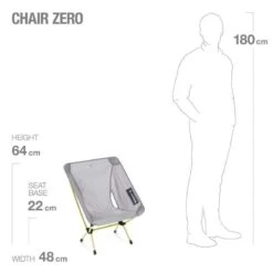 Helinox Chair Zero Lichtgewicht Stoel Grijs -Home Decor Winkel 98843 helinox chair zero lichtgewicht stoel